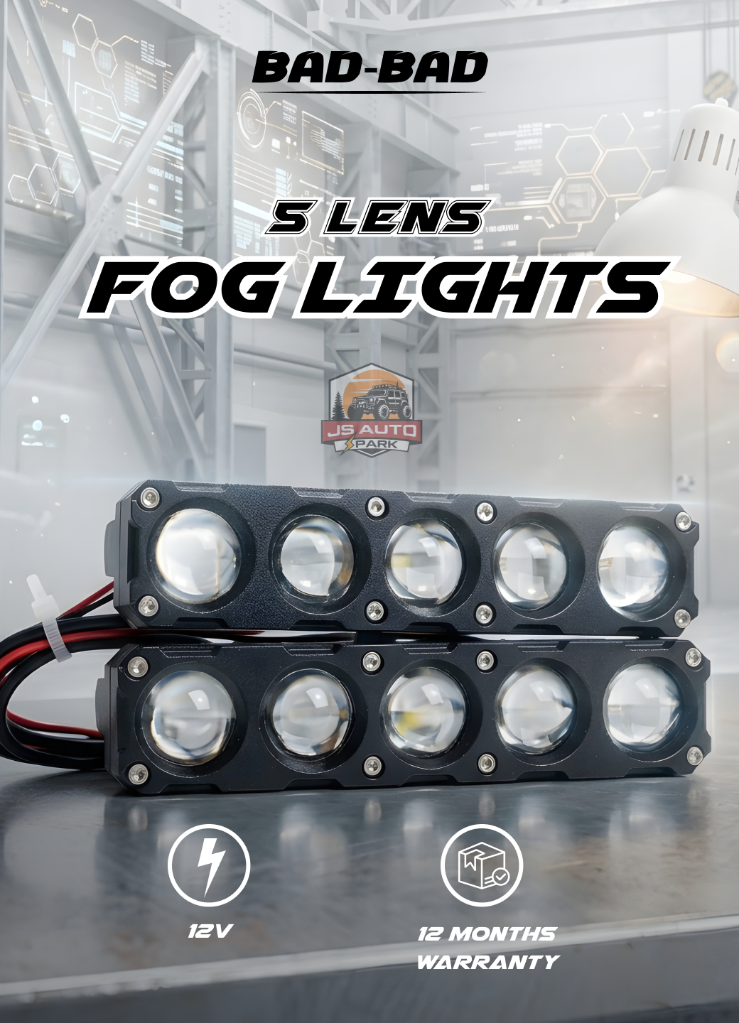 BAD-BAD 5 LENS Fog / Auxiliary Lights