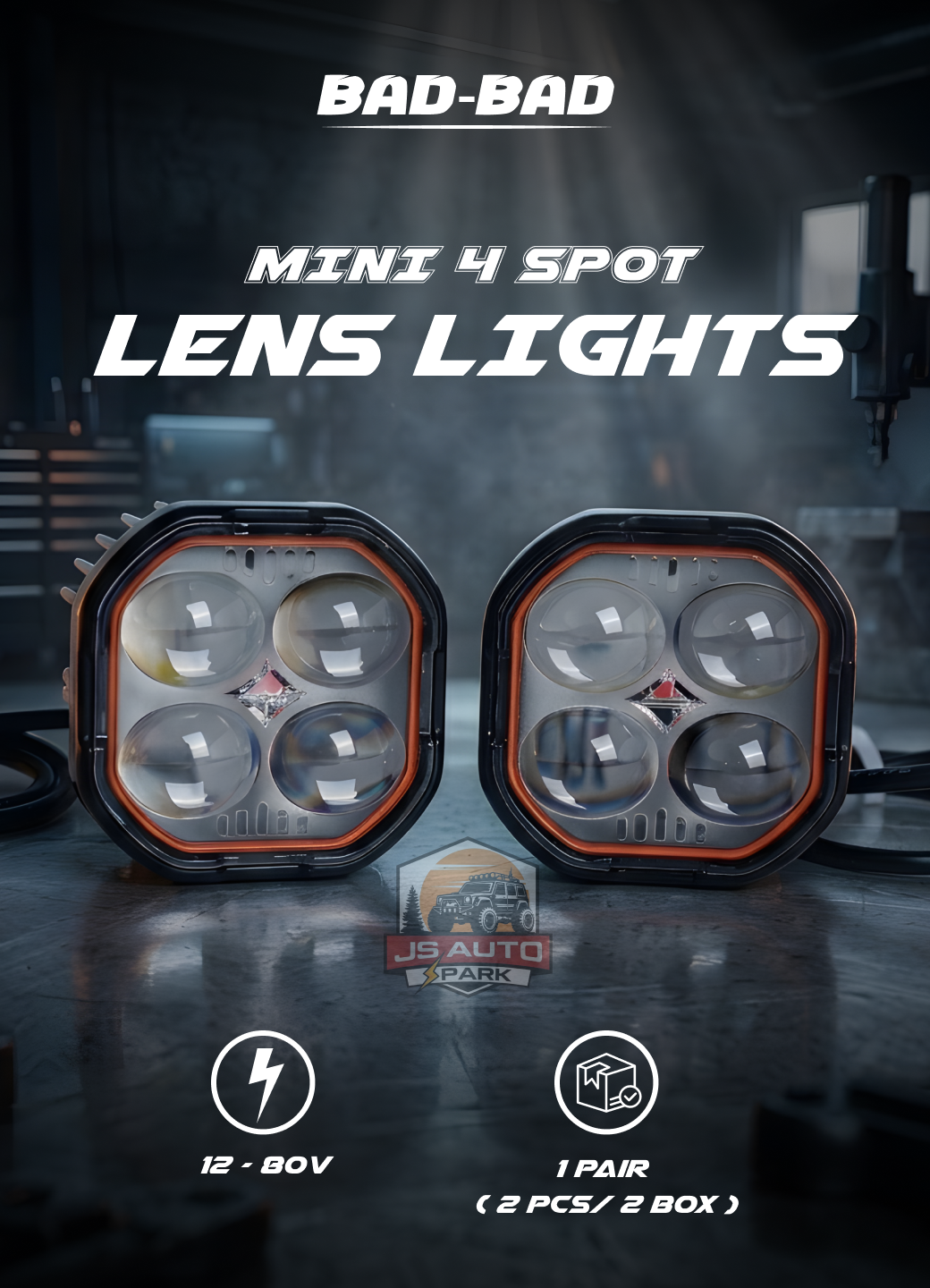 BAD-BAD Minidrive 4 SPOT Lens 100W